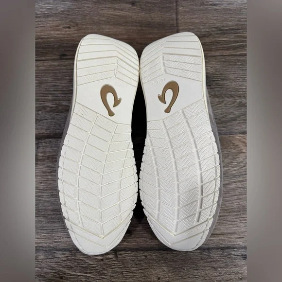 OluKai Ka'a Loafer Slip on Shoes Men's Size 10 Grey‎ New - Picture 9 of 9